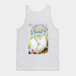 LEO TOLSTOY watercolor portrait .5 Tank Top